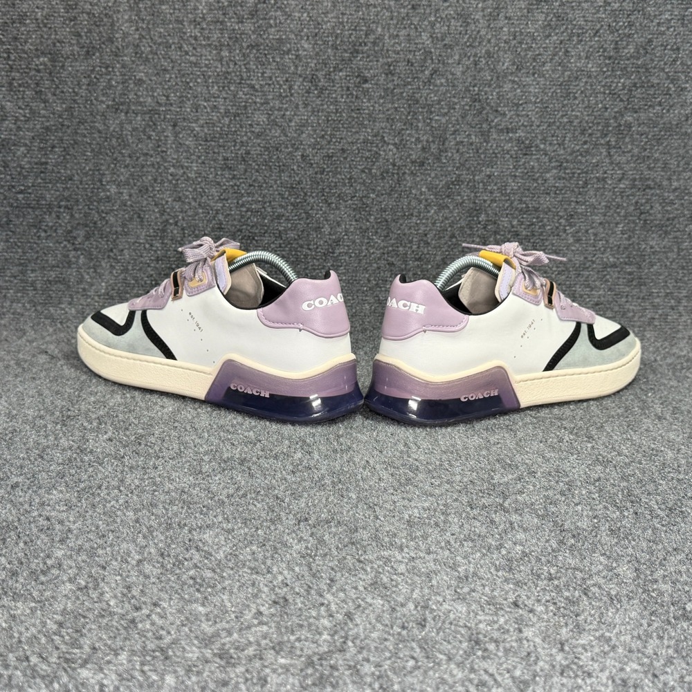 Coach Citysole Court Sneakers Women's 10 Green Purple Retro Athletic Casual Shoe - Picture 6 of 12
